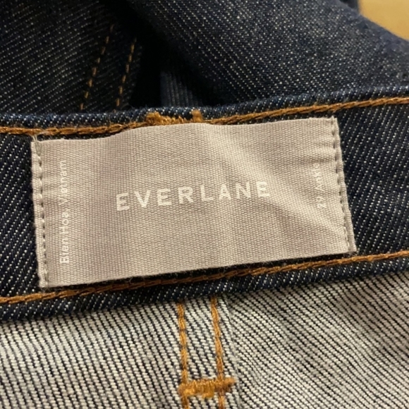 NWOT Everlane High-Rise Ankle Length Jeans in Blue - Picture 6 of 12